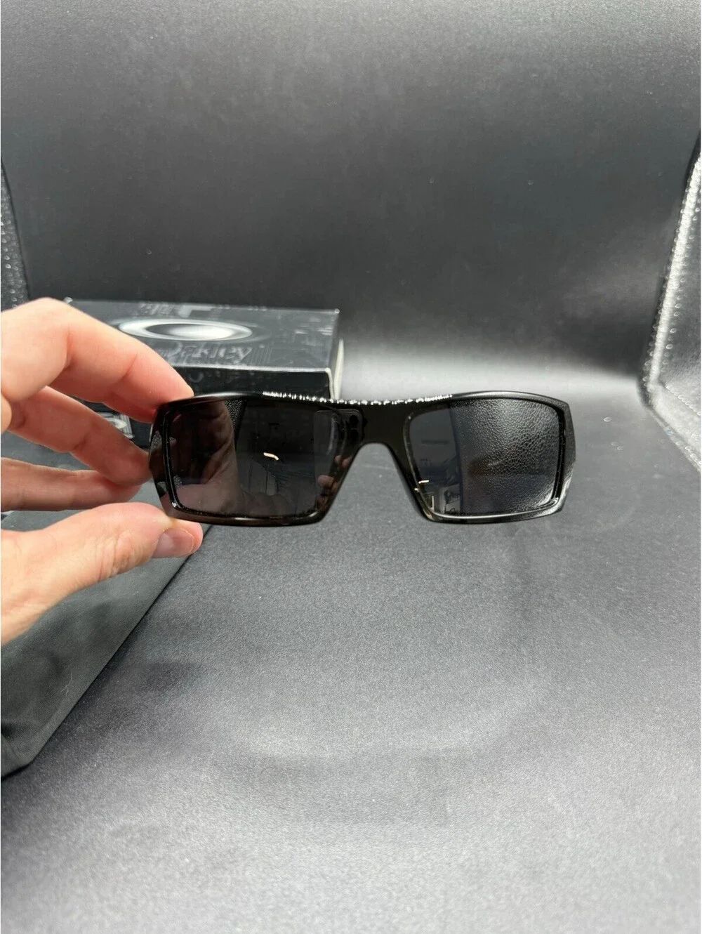 Oakley Gascan Polished Black/Grey Lenses 03-471